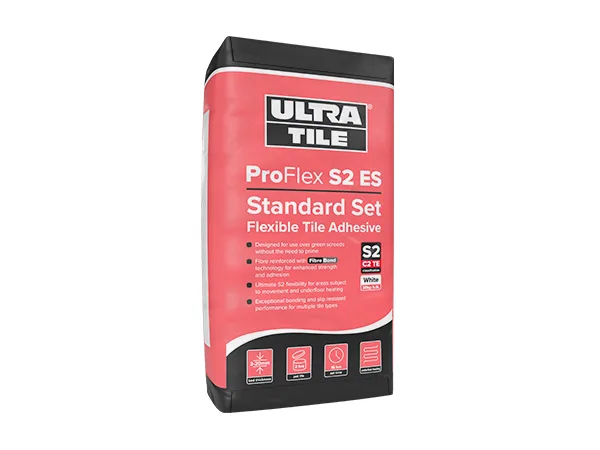 ProFlex S2 ES Flexible Fibre Reinforced Tile Adhesive