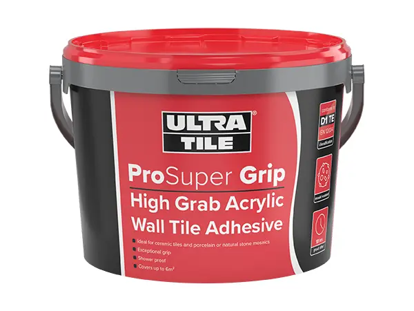ProSuper Grip High Grab Acrylic Wall Tile Adhesive